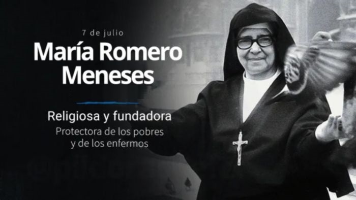 santoral-catolico-beata-sor-maria-romero-meneses-07-julio