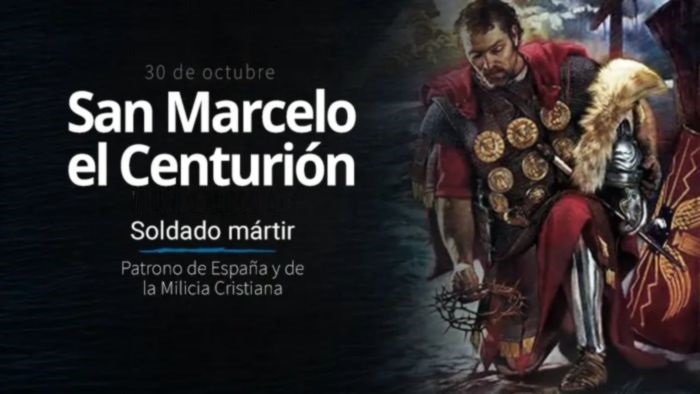 santoral-catolico-san-marcelo-centurion-romano-hijos-martir-30-octubre